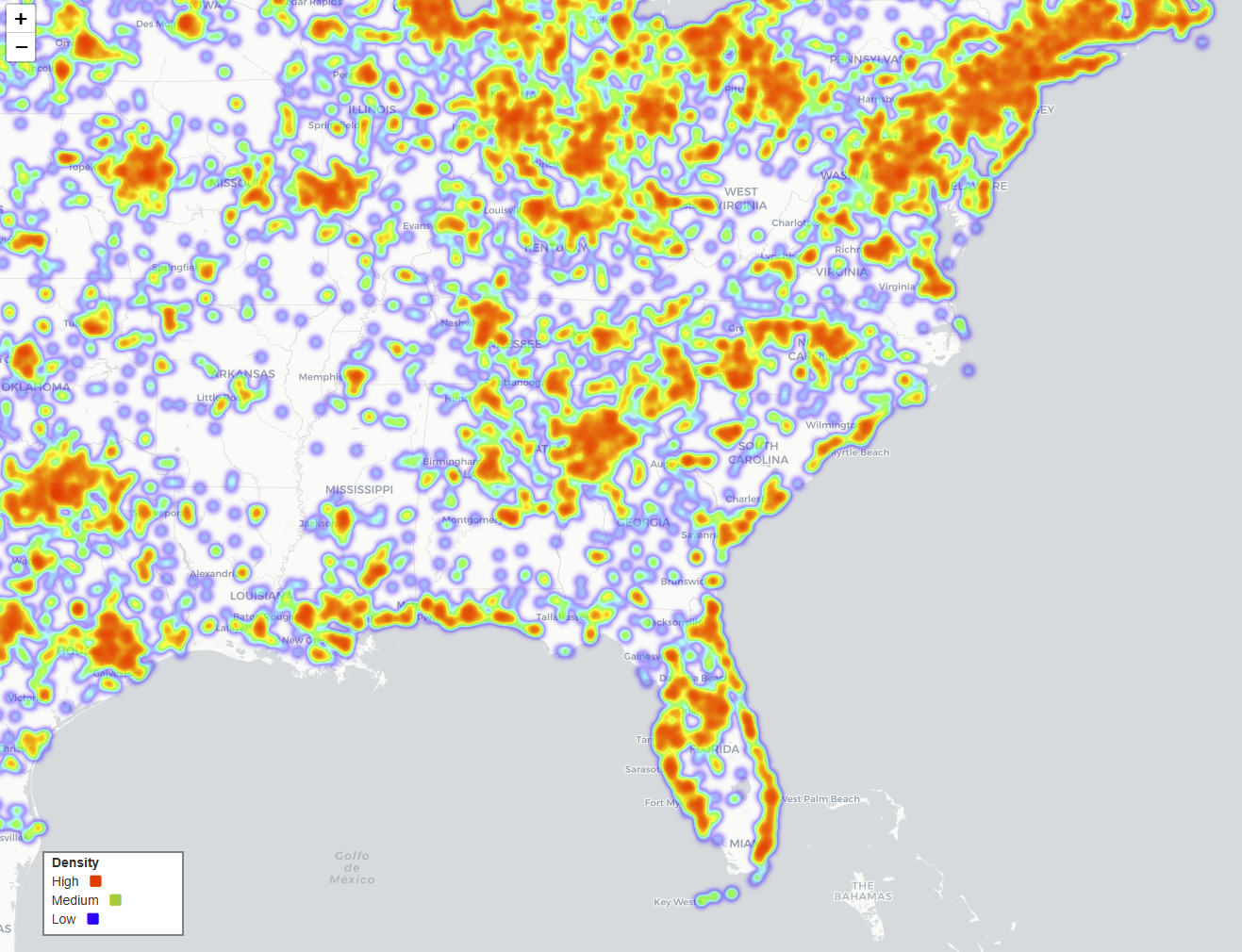 Anonymized Heatmap Tool